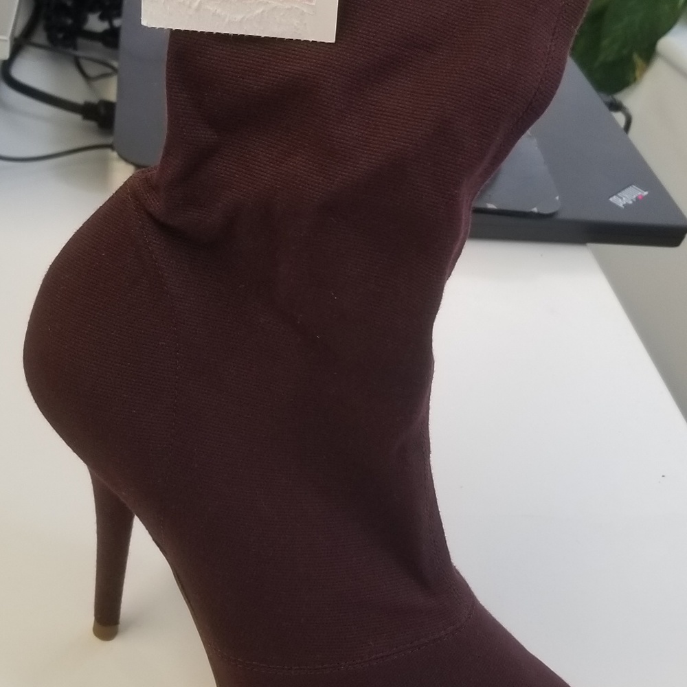 Yeezy Stretch Canvas Booties